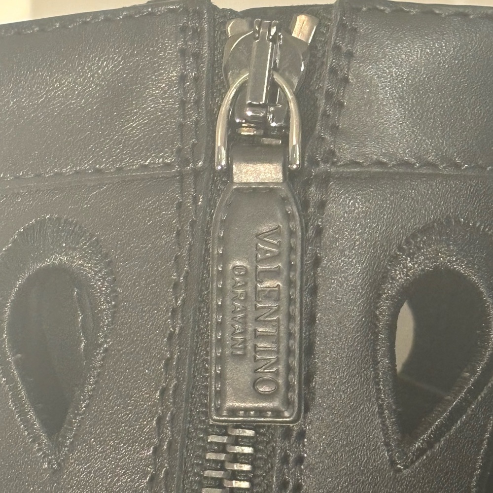 Valentino Garavani Leather Combat Boots - Picture 4 of 8